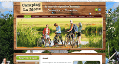 Desktop Screenshot of camping-la-motte17.com