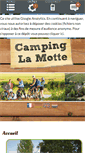 Mobile Screenshot of camping-la-motte17.com